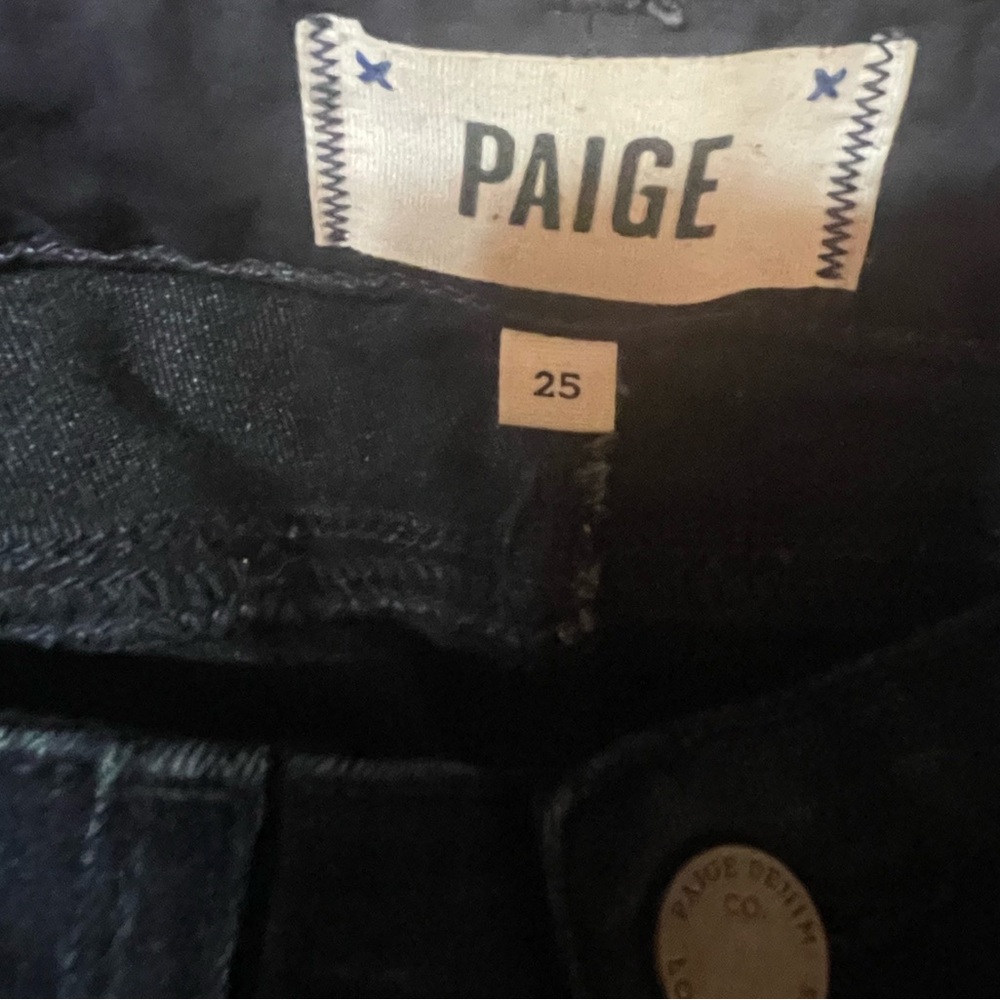 PAIGE Dark Wash Denim Jeans Modern Fit
